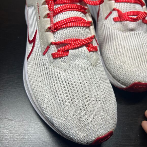 Nike Pegasus 40 Bowerman Track Club Running Shoes Men's US 9.5 White Red - Picture 4 of 15